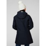 Helly Hansen W Long Belfast Winter Jacket Navy (Ladies) - Image 5