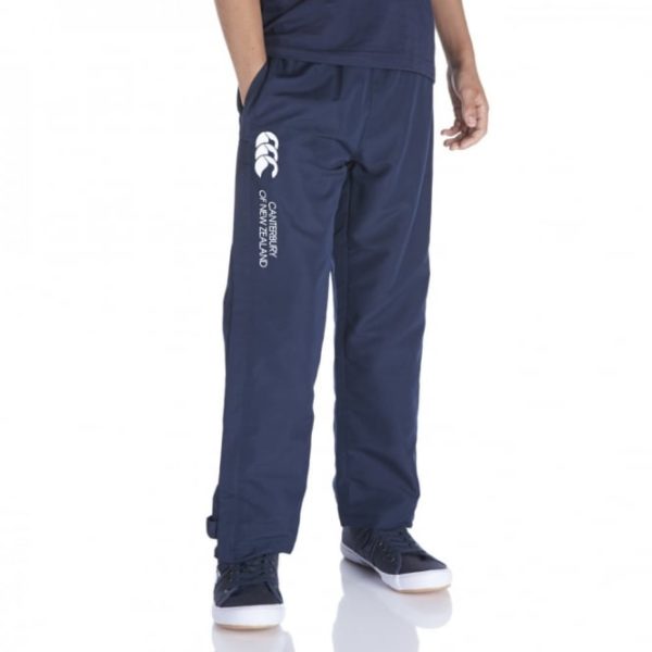 Canterbury Open Hem Stadium Track Pants  (Men’s)  Black | Navy