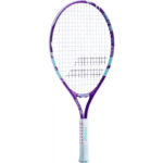 Babolat B Fly 23" Tennis Racket Purple / Green (Junior) - Image 3