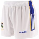 Tipperary GAA O'Neills Official 2024 Home Shorts  White / Royal  / Amber (Kids / Adults) - Image 8