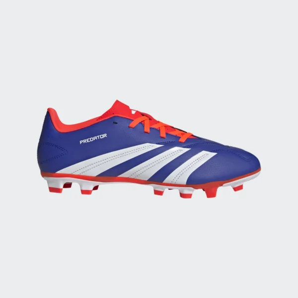 adidas Predator Club FxG Firm Ground Football Boots (Lucid Blue /White/Sol Red) Adults