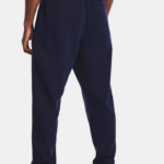 Under Armour Rival Fleece Jogger Pants Cuffed Hem Navy (Men’s) - Image 3