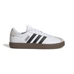 Adidas VL Court 3.0 Shoe White/Black/Tan (Women's) - Image 11