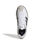 Adidas VL Court 3.0 Shoe White/Black/Tan (Women's) - Image 9