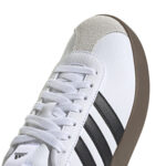 Adidas VL Court 3.0 Shoe White/Black/Tan (Women's) - Image 4