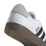 Adidas VL Court 3.0 Shoe White/Black/Tan (Women's) - Image 3