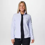 Columbia Fast Trek™ II Fleece Jacket Pink Agave |  Blue Snow Drift  (Women's) - Image 8