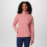 Columbia Fast Trek™ II Fleece Jacket Pink Agave |  Blue Snow Drift  (Women's) - Image 7