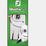 Footjoy WeatherSof®  Left Hand Golf Glove  White/Grey (Men's) - Image 5