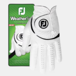 Footjoy WeatherSof® Right Hand Golf Glove White/Black (Men’s) - Image 4