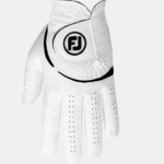 Footjoy WeatherSof® Right Hand Golf Glove White/Black (Men’s) - Image 2