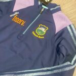 O’Neills Tipperary GAA Dynamo 184 Half Zip Top Marine/Purple/Green - Image 3