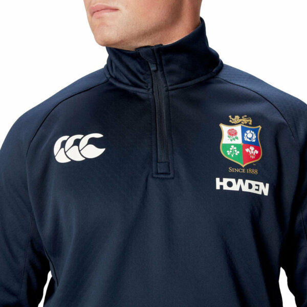 Canterbury British & Irish Lions 2025 Quarter Zip Fleece Navy (Adults)