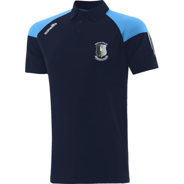 Nenagh Éire Óg GAA Oslo Polo Shirt Marine/Sky/White (Men's)