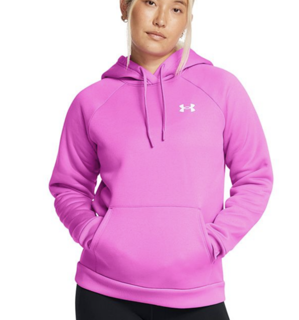 Under Armour Armour Fleece Hoodie (Women's) (Vivid Pink)