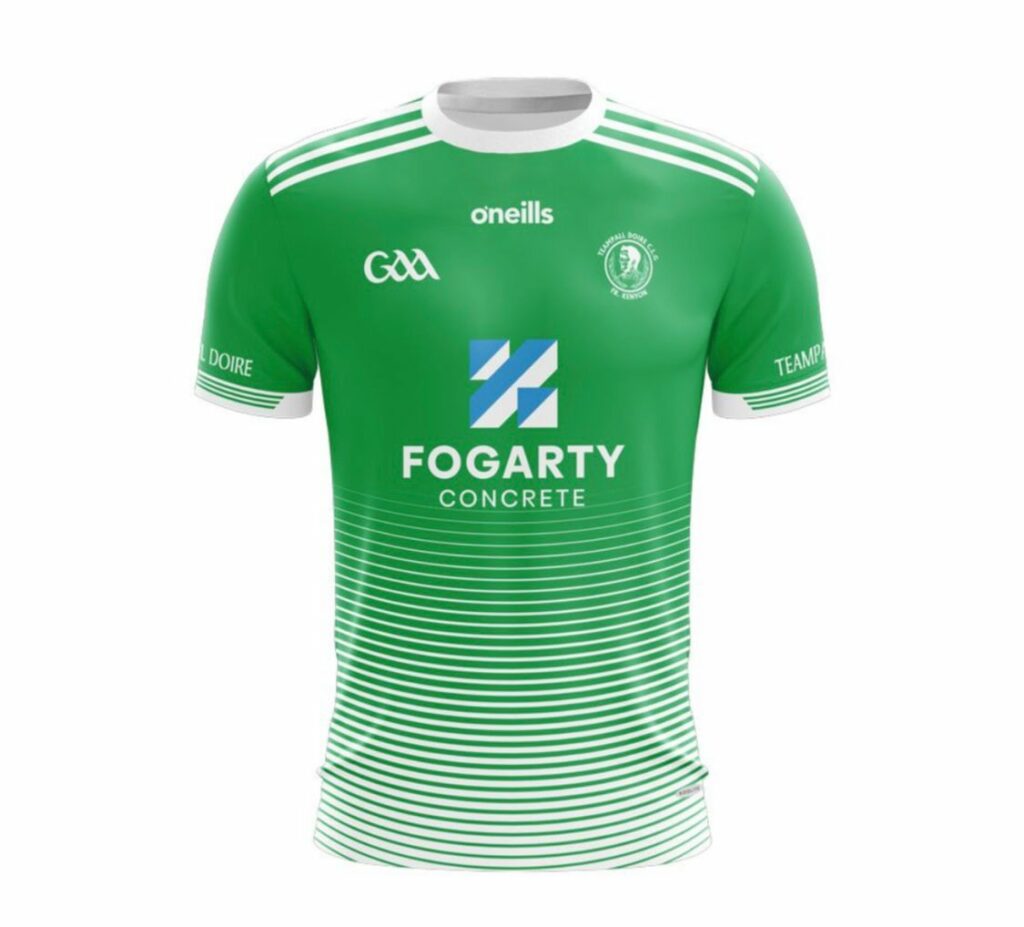 Templederry GAA O’Neills Fogarty Concrete Jersey Green/White (Kids)