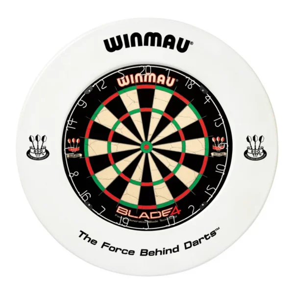 Winmau Dartboard Surrounds WHITE  (board not included)