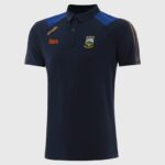 O'Neills Tipperary GAA Men's Dynamo Polo Shirt Marine / Royal / Amber - Image 3