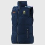 O'Neills Tipperary GAA Women's Dynamo Padded Gilet Marine / Purple / Green (Girls /Women's) - Image 3