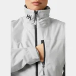 Helly Hansen Crew Midlayer 2.0 Jacket Grey (Women's) - Image 4