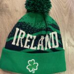 Ridge 53  Ireland Bobble Hat  Navy/Green/White - Image 2