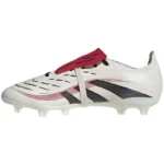 adidas Predator League FT FG Football Boot White/Black/Red (Adults) sizes 6 | 6.5 - Image 3