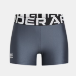 Under Armour  HeatGear® Shorty Shorts Downpour Grey/White (Girls) - Image 3