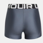 Under Armour  HeatGear® Shorty Shorts Downpour Grey/White (Girls) - Image 2