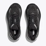 HOKA Clifton 9 Running Shoe Black/White (Men's) - Image 8