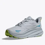 HOKA Clifton 9 Running Shoe Gull/Sea Ice (Women's) - Image 3