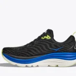 HOKA Gaviota 5 Running Shoe Black/Electric Cobalt (Men's) - Image 8