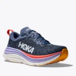 HOKA  Gaviota 5 Running Shoe Anchor/Grapefruit (Women's) - Image 7