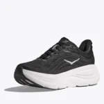 HOKA  Bondi 9 Running Shoe Black/White (Men’s) - Image 7