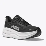 HOKA  Bondi 9 Running Shoe Black/White (Men’s) - Image 3