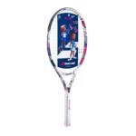 Babolat B FLY 23" Tennis Racket Pink/White (Junior) - Image 4