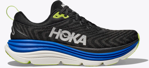 HOKA Gaviota 5 Running Shoe Black/Electric Cobalt (Men's)