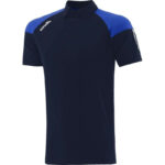 O'Neills Silvermines GAA Oslo Polo Shirt Navy/Royal (Men's) - Image 2