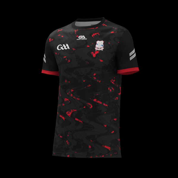 Shannon Rovers GAA Gaelic Armour Training Jersey Black/Red (Kids / Adults)