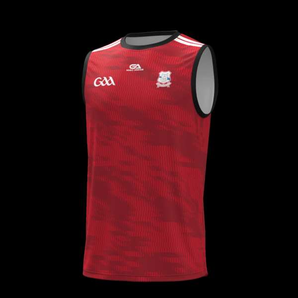 Shannon Rovers GAA Gaelic Armour Training Vest Red/Black (Youths / Adults)