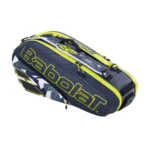 Babolat RH 6 Pure Tennis Bag (6 Racket Bag)  Grey Yellow White - Image 2