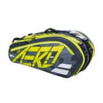 Babolat RH 6 Pure Tennis Bag (6 Racket Bag)  Grey Yellow White - Image 3