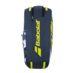 Babolat RH 6 Pure Tennis Bag (6 Racket Bag)  Grey Yellow White - Image 5