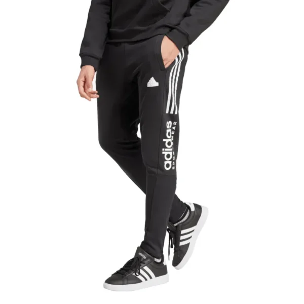 adidas Tiro Fleece Pant Black/White (Men's)