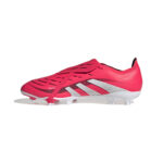 adidas Predator League Fold-Over Tongue Firm/Multi-Ground Football Boots Lucid Red/White/Black (Adults) - Image 3