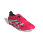 adidas Predator League Fold-Over Tongue Firm/Multi-Ground Football Boots Lucid Red/White/Black (Adults) - Image 4