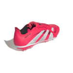 adidas Predator League Fold-Over Tongue Firm/Multi-Ground Football Boots Lucid Red/White/Black (Adults) - Image 5