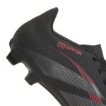 adidas Predator Club Firm Ground/Multi Ground Football Boot Core Black / Grey Four / Lucid Red  (Adults) - Image 5