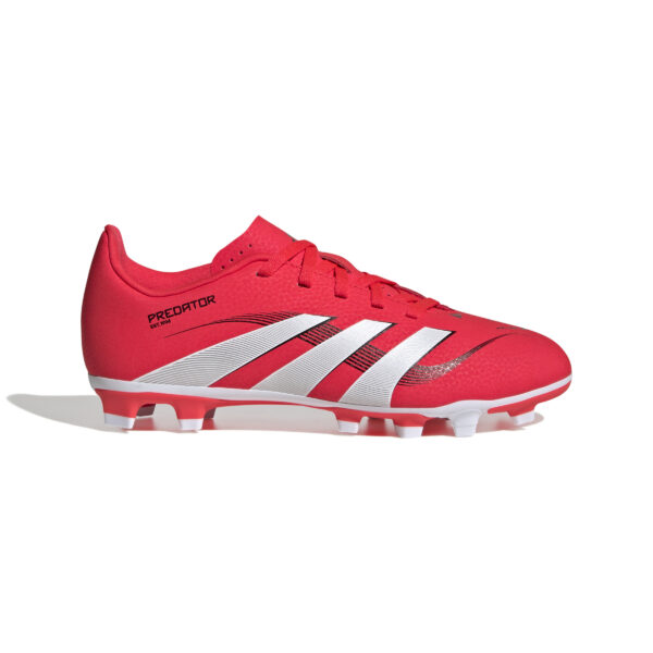 adidas Predator Club Firm Ground / Multi Ground Football Boot Lucid REd/White/Black (Kids)