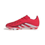 adidas Predator Club Firm Ground / Multi Ground Football Boot Lucid REd/White/Black (Kids) - Image 8