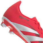 adidas Predator Club Firm Ground / Multi Ground Football Boot Lucid REd/White/Black (Kids) - Image 5